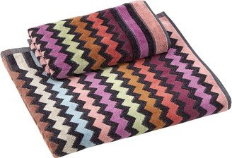 MISSONI HOME COLLECTION Set of 2 Warner towels-AA