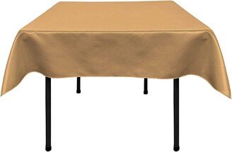 Polyester Bridal Satin Table Tablecloth | Gold, Choose