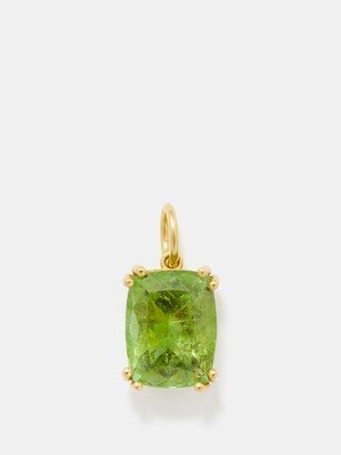 Gemmy Gem Tourmaline & 18kt Gold Charm