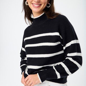 Women's Mockneck Sweater In Extra-Soft Yarn