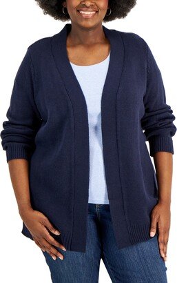 Plus Size Cardigan Sweater, Created for Macy's