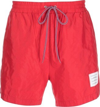 Drawstring-Waist Swimming Shorts