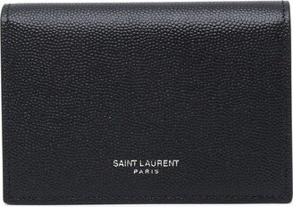 Logo Print Bifold Cardholder