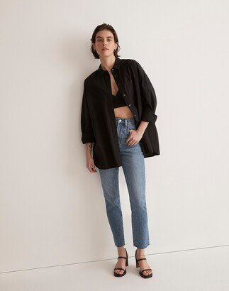 The Tall Perfect Vintage Jean in Earlside Wash: Raw-Hem Edition
