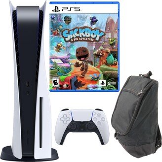 PlayStation 5 Console with Sackboy Game and Carry Bag (PS5 Disc Version)