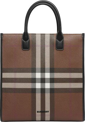 Medium Check Tote Bag