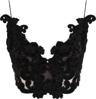 Sensory Velvet Lace Bodice-AA