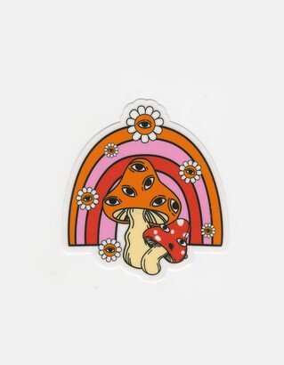 Mushroom Rainbow Sticker