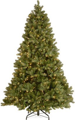 National Tree Company Pre-Lit 'Feel Real' Artificial Full Downswept Christmas Tree