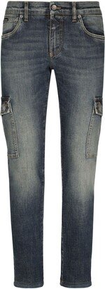 Essentials cargo skinny jeans