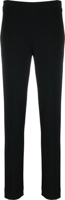 Bi-Stretch Crepe Slim Trousers