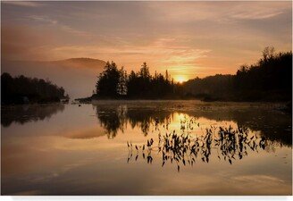 Michael Blanchette Photography 'Gold On The Mountain' Canvas Art - 47 x 30