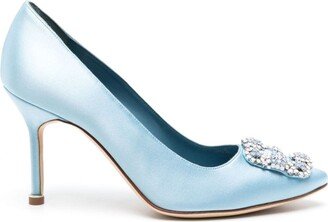 Hangisi 90mm satin pumps-AA