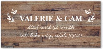 Address Labels: Love And Laughter Forever Address Label, Brown, Matte