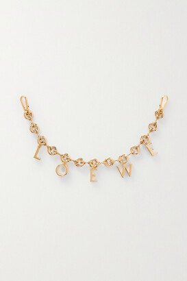 Donut Gold-tone Chain Strap - One size