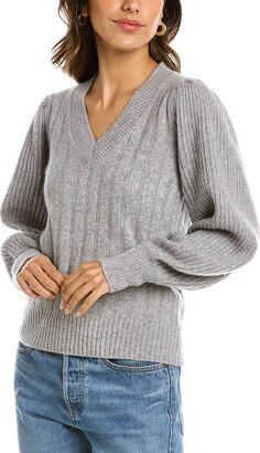 V-Neck Cashmere Sweater-AG