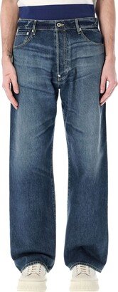 Dark Stone Suisen Relaxed Denim