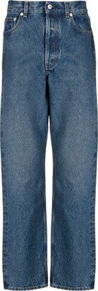 High-Rise Loose-Fit Jeans