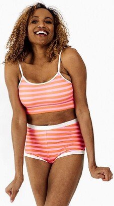 Lime Ricki Swimwear Lime Ricki Women's Sherbet Stripe Bralette - XXS