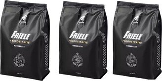 Norwegian Friele Dark Burnt Coffee Beans 3Pack X 500G Breakfast Gourmet For Lovers