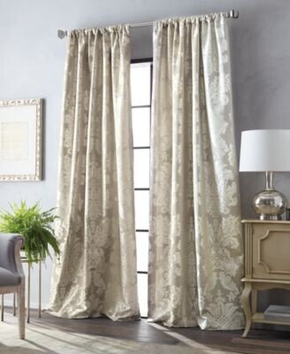 Martha Stewart Collection Palermo Pole Top Curtain Panels Created For Macys