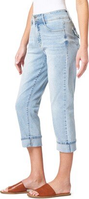 Angels Forever Young Women's Curvy Crop Jeans