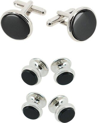 Sutton Genuine Onyx Formal Set (Cufflinks & Tuxedo Studs)