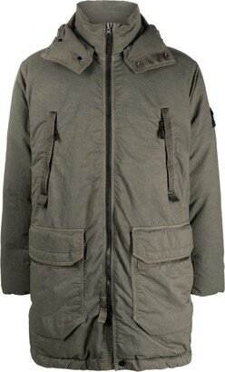 Compass-badge coat