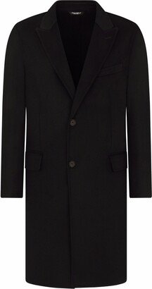 Cashmere Single-Breasted Coat