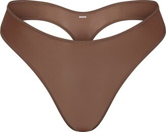 Jelly Sheer Dipped Thong | Oxide