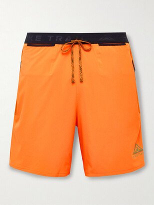 Nike Running Trail Second Sunrise Straight-Leg Ripstop-Panelled Dri-FIT Shorts-AA