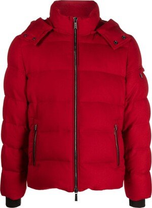 Brett hooded down jacket