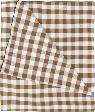 MAISON DE VACANCES Table Cloth Bourdon Mimi Vichy 145x240 Tablecloth Brown