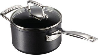 Toughened Non-Stick Saucepan And Glass Lid (17Cm)