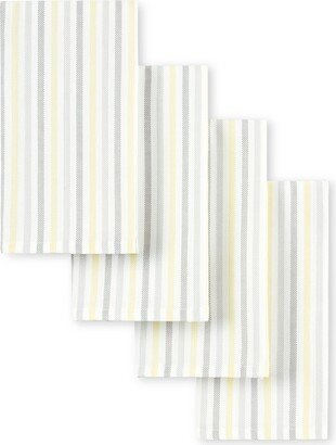 Daisy Stripe Napkin Set of 4, 19