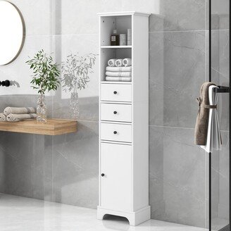 Tall Bathroom Storage Cabinet