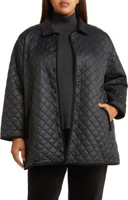 Recycled Nylon Quilted Coat