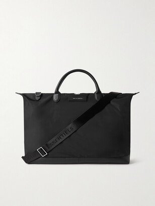 Hartsfield 2.0 Leather-Trimmed Nylon Weekend Bag