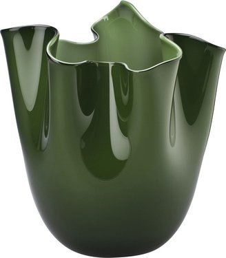 Fazzoletto Opalino Vase Green