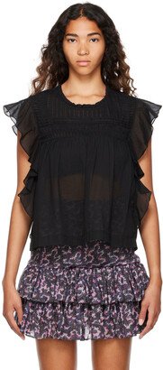 Black Layona Blouse