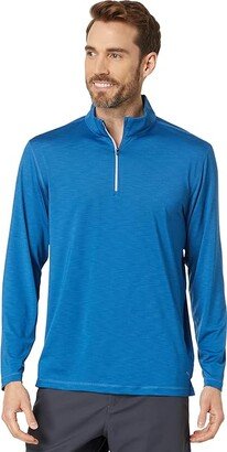 Youv 1/4 Zip (Lake Blue) Men's Clothing