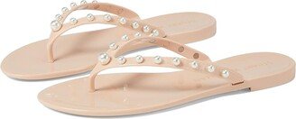 Goldie Jelly Flip-Flop (Poudre) Women's Shoes