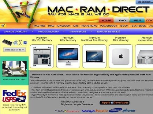 Mac Ram Direct Promo Codes & Coupons