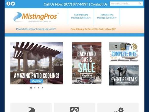 Mistingpros Misting Systems Promo Codes & Coupons