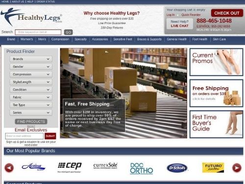 Healthy Legs Promo Codes & Coupons
