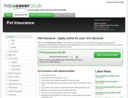 Helpucover Pet Insurance Promo Codes & Coupons