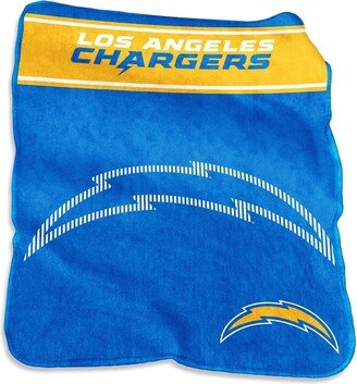 Los Angeles Chargers 60'' x 80'' Xl Raschel Plush Throw Blanket