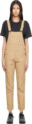 Khaki Bib Overalls