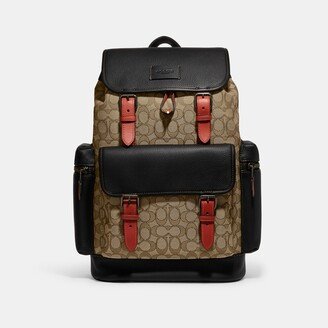 Sprint Backpack In Signature Jacquard