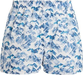 Mountain Print Boxer Shorts